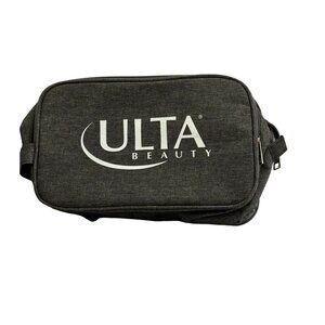 Ulta Beauty Gray Travel Toiletry Bag With Multiple‎ Pockets & Zippers